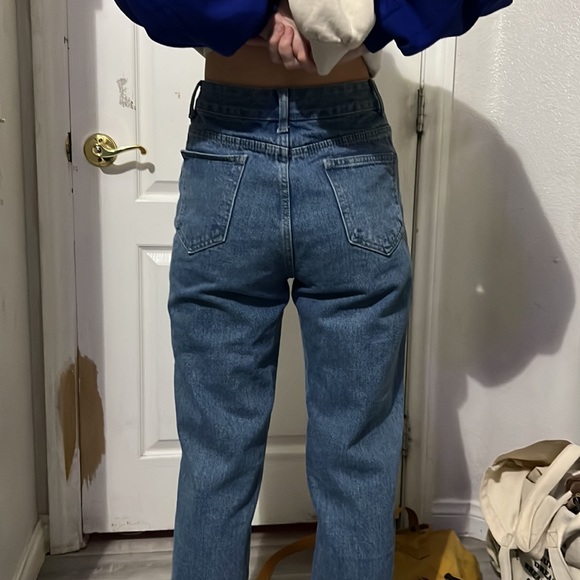 vintage strawberry cuffed jeans🍓 - Picture 3 of 5